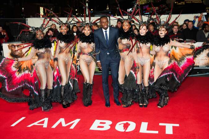 Hier soir à Londres, Usain Bolt présentait "I am Bolt", le documentaire qui lui est consacré