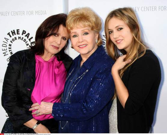 De la grand-mère Debbie Reynolds à la petite fille, Billie Lourd, sans oublier la princesse Leia (Carrie Fisher)