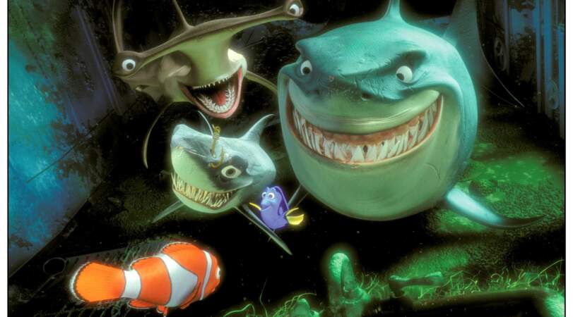 Dans Le monde de Nemo, Bruce, qui a 202 dents affûtées, ne veut plus manger de poisson. Mais chassez le naturel… 