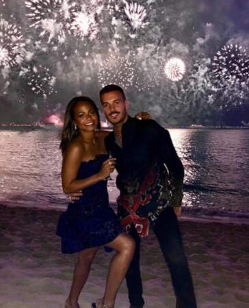 Christina Milian et son Matt Pokora étaient radieux et amoureux sur la plage de Dubaï