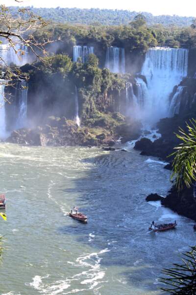 Les chutes d'Iguazù, l'une des étapes d'Amazing Race