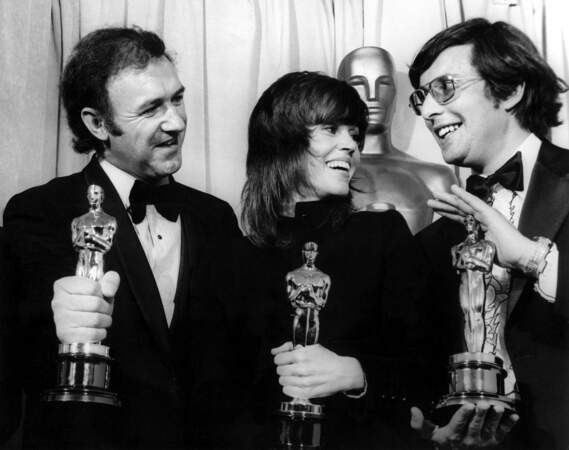 Jane Fonda a reçu l'Oscar de la meilleure actrice pour Klute en 1972