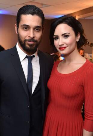 La chanteuse Demi Lovato et l'acteur Wilmer Valderrama, en couple depuis 2010. 