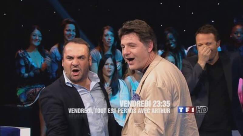François-Xavier Demaison et Philippe Lellouche dans "Vendredi tout est permis"