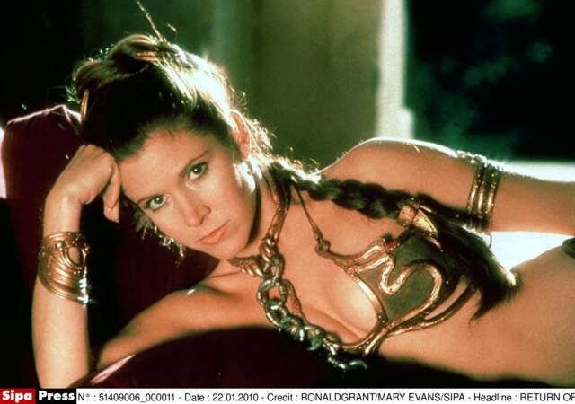 Leia et son bikini du Retour du Jedi : un souvenir ému pour de nombreux fans