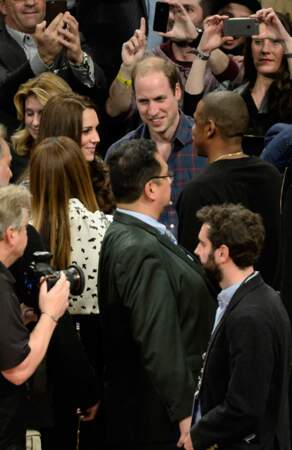 Evidemment, tous les yeux étaient braqués sur eux ! Même Jay-Z est venu saluer le couple royal. 