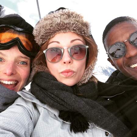 Déjà cet hiver, les trois amis étaient partis au ski ensemble