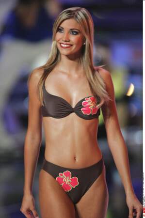 Alexandra Rosenfeld, Miss France 2006, est prête pour aller à la plage !