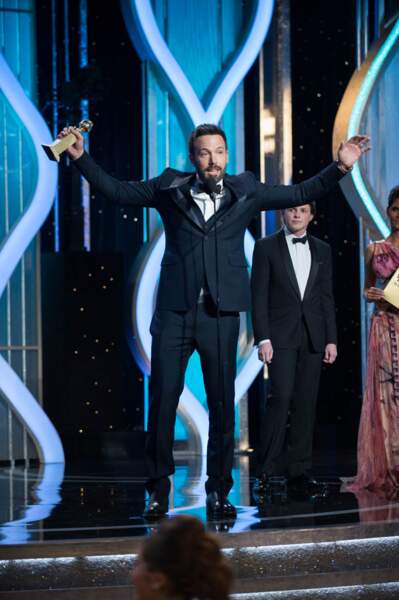 Victoire pour Ben Affleck, lauréat du meilleur réalisateur et du meilleur film pour Argo.