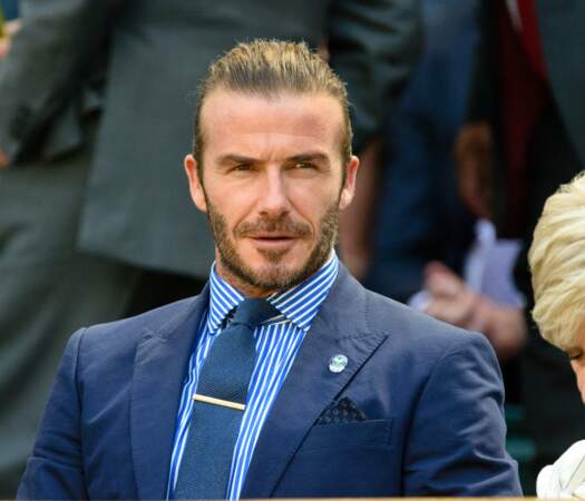 En bon gentleman, David Beckham ne raterait Wimbledon pour rien au monde