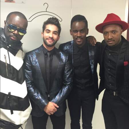 Maitre Gims, Kendji, Black M et Soprano aux NRJ Music Awards 2015