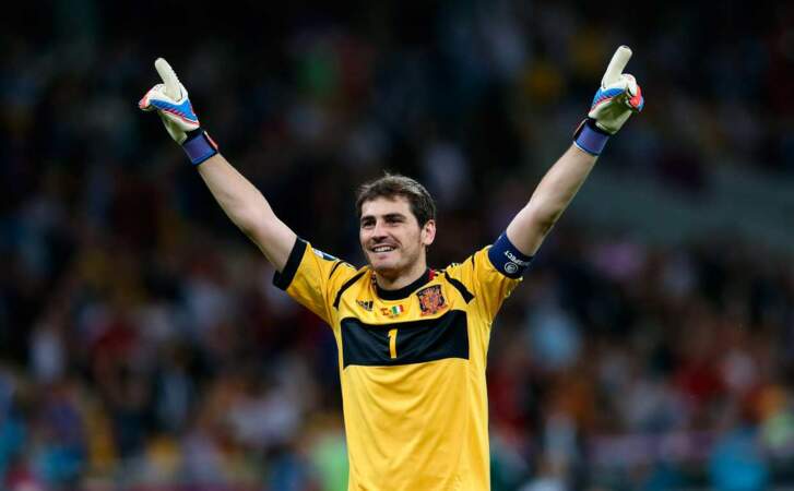 Le footballeur espagnol Iker Casillas, 33 ans (oui, vous l'avez peut-être déjà vu dans des pubs à la télé)