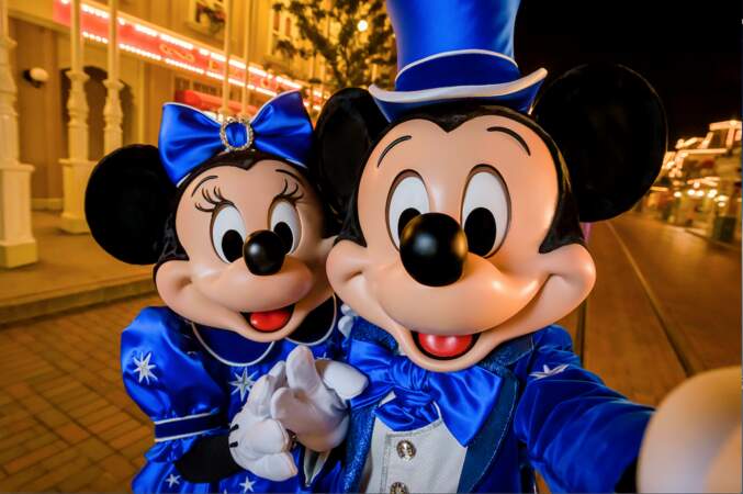 Mickey et Minnie sont les rois du sepfie