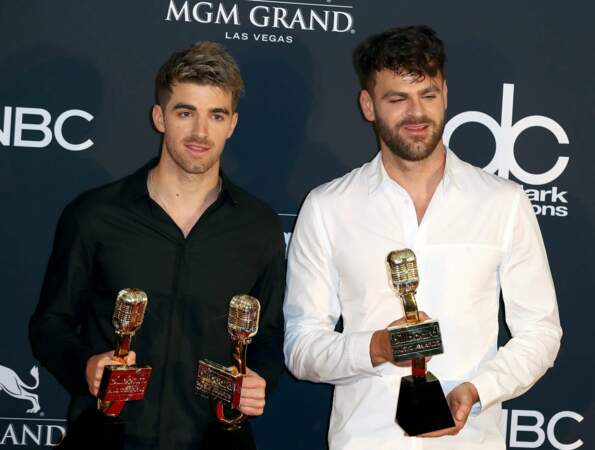 Victoire pour Andrew Taggart et Alex Pall, le duo de The Chainsmokers