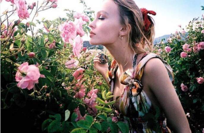 Lily Rose Depp rend hommage à son prénom... 