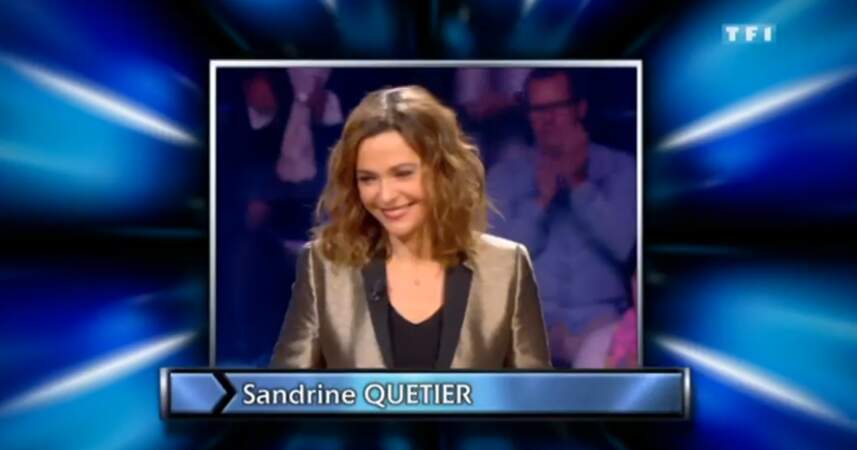 Sandrine Quétier a sorti les paillettes