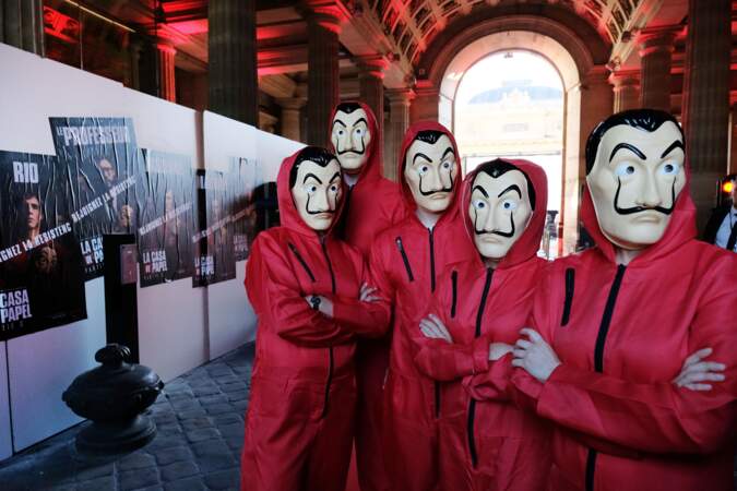 Lundi 15 juillet, Netflix a organisé une soirée La Casa de Papel à la Monnaie de Paris
