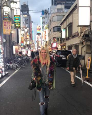 Tara Reid a fait un petit tour à Tokyo... 