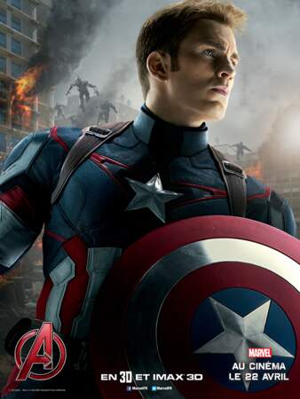 Chris Evans est Captain America