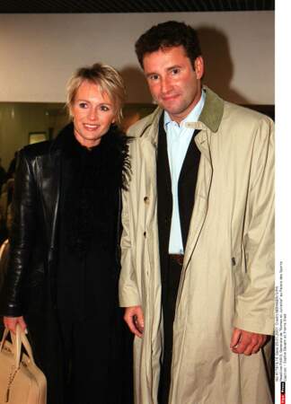 Avec son ex-mari Pierre Sled, en 2000
