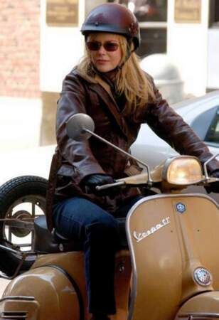 Nicole Kidman prête pour un petit tour en moto...