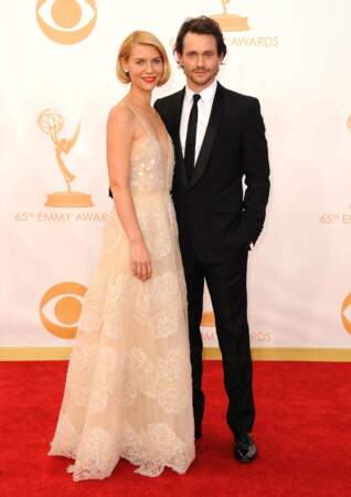 Claire Danes et Hugh Dancy lors des 65e Primetime Emmy Awards à Los Angeles, le 22 septembre 2013