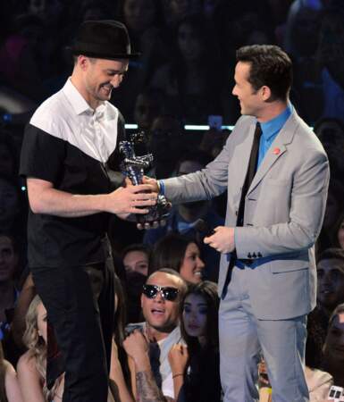 Et de un trophée pour sir Timberlake... Un !