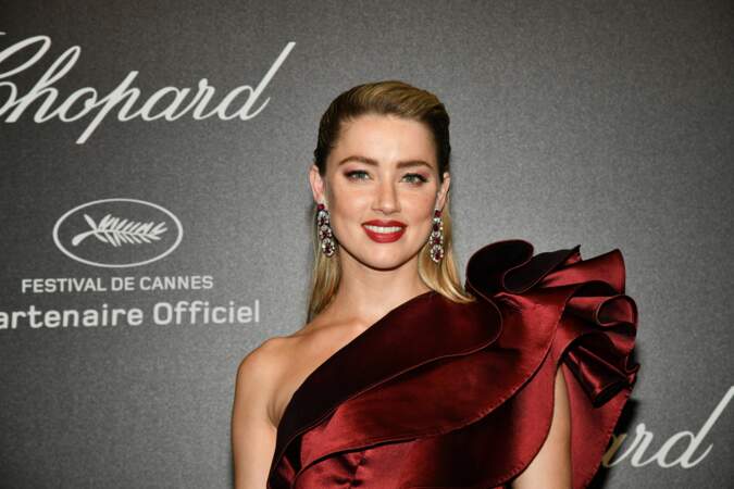 Amber Heard à la soirée Love de Chopard au Festival de Cannes 2019