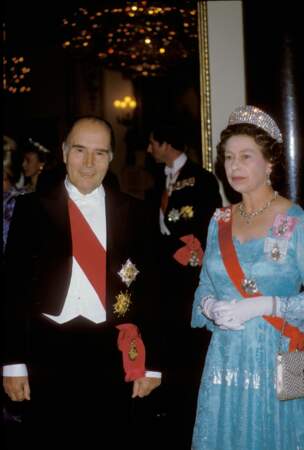 En 1984, c'est François Mitterrand qui accueille son hôte illustre… en même temps que Ronald Reagan