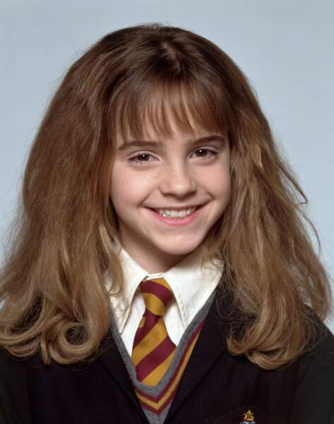 Tignasse rebelle et première de la classe, Emma Watson est une adorable petite fille