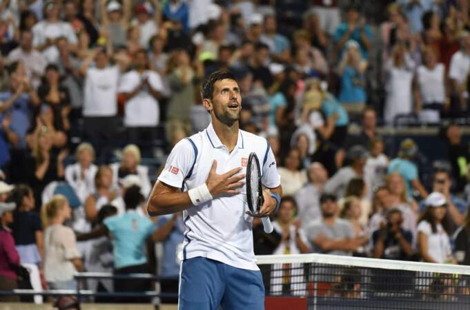 De retour sur son nuage après des JO ratés à Rio, Djokovic estourbit Monfils en demie à Toronto (6-3 6-2).