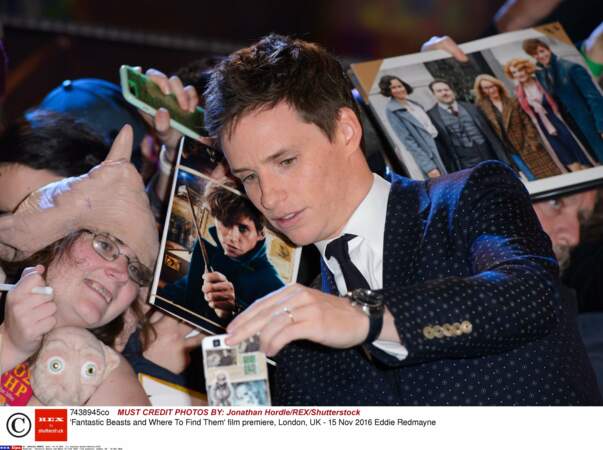 Les fans de l'acteur ont pu se consoler avec un selfie ou un autographe