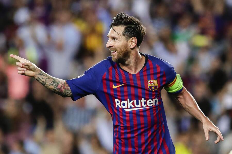 1er : Lionel Messi (FC Barcelone), 40 millions d'euros par an