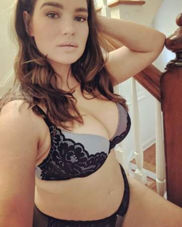 Tout aussi sexy : selfie en lingerie pour Tara Lynn. 