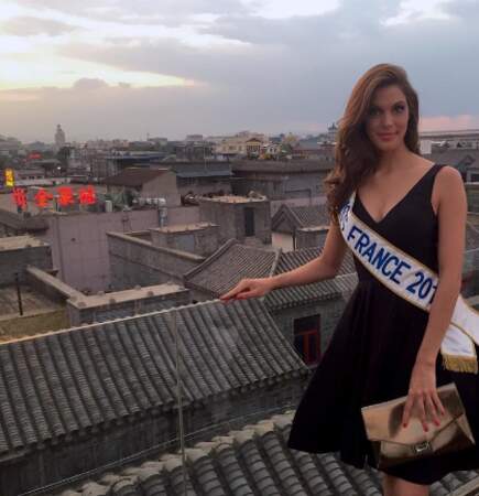 Pour terminer, Miss France est toujours en Chine...