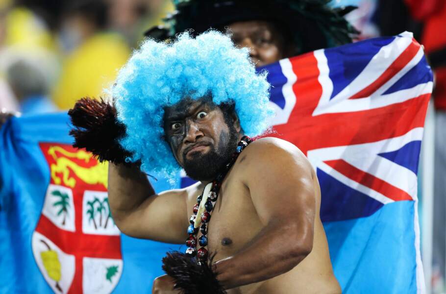 Les supporters de Fidji ont de l'imagination