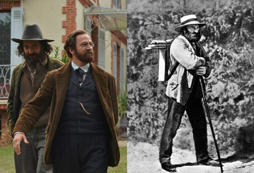 Paul Cézanne dans Cézanne et moi, aux côtés de Guillaume Canet, qui joue Emile Zola