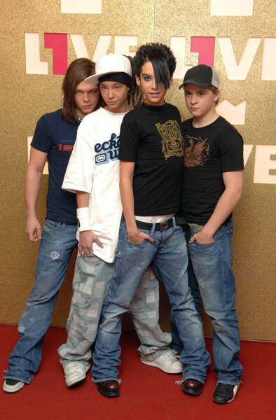 2005. Le grand public découvre le groupe de rock allemand Tokio Hotel. 
