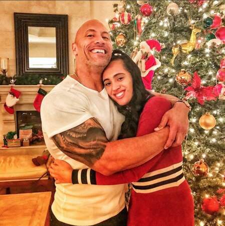 Dwayne Johnson a célébré Noël avec sa fille, Simone