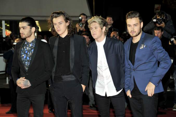 Les One Direction sur le tapis rouge des NRJ Music Awards