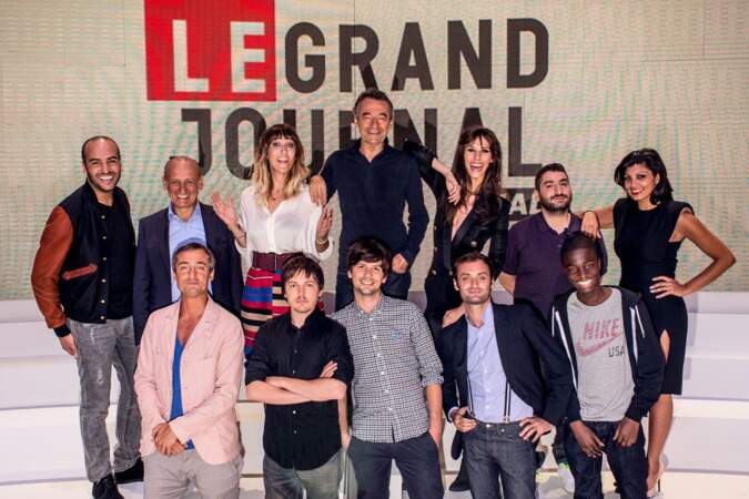 La nouvelle équipe du Grand Journal de Canal + au complet