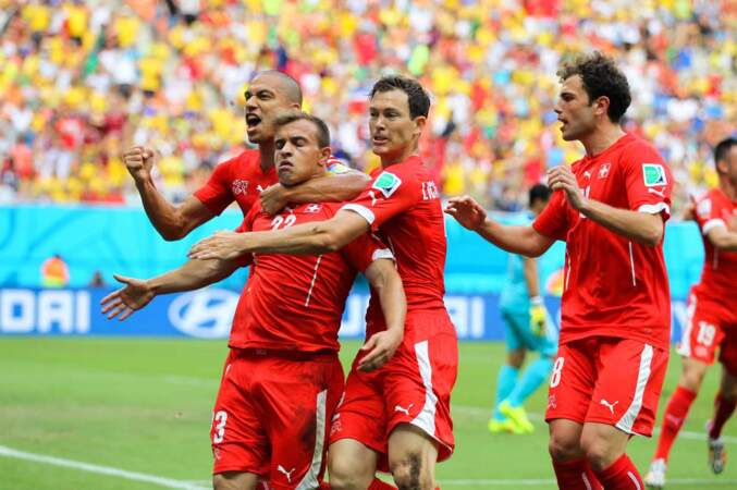 Les Suisses sont heureux : ils ont gagné contre le Honduras !  