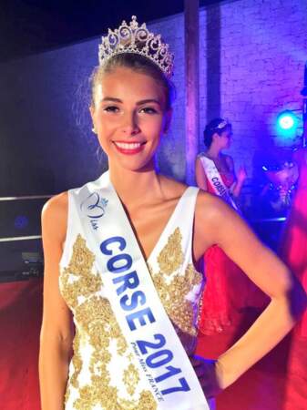 Eva Colas (21 ans) a été élue Miss Corse