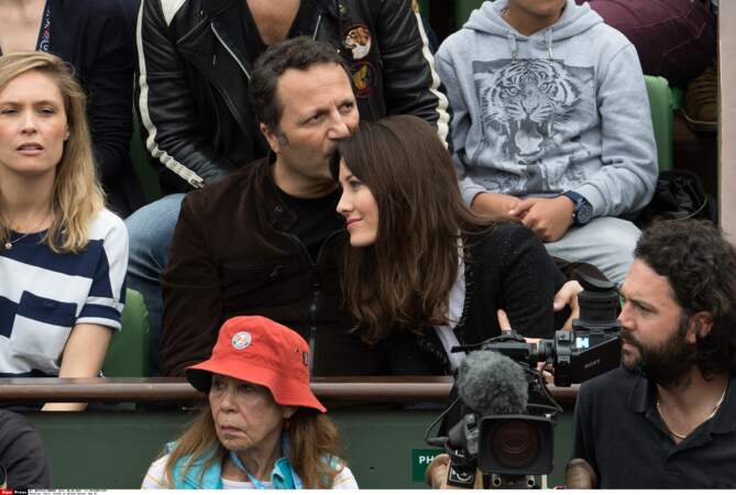 Mareva Galanter et Arthur très complices lors de la finale de Roland-Garros