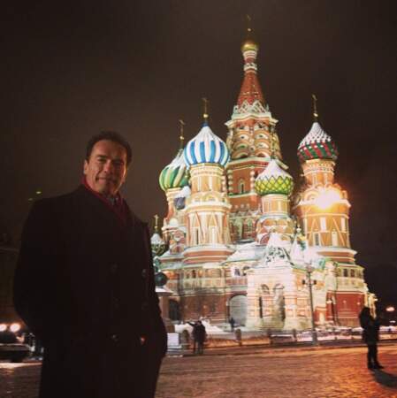 Et hop une petite photo souvenir devant le Kremlin de Moscou !