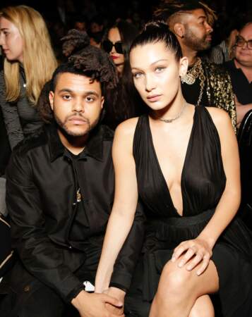 Le chanteur The Weeknd et la top-model Bella Hadid. 