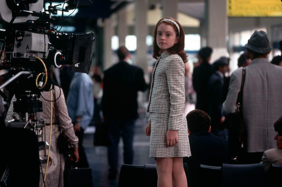 La jeune actrice dans "A nous quatre", en 1998 