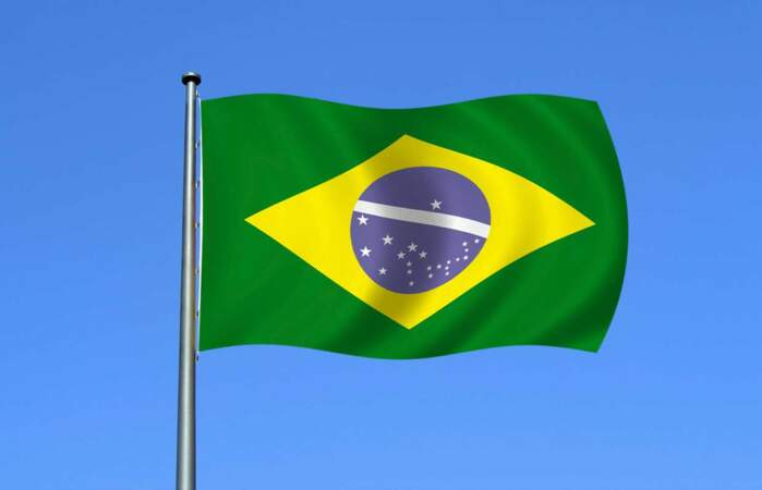 Le drapeau du Brésil