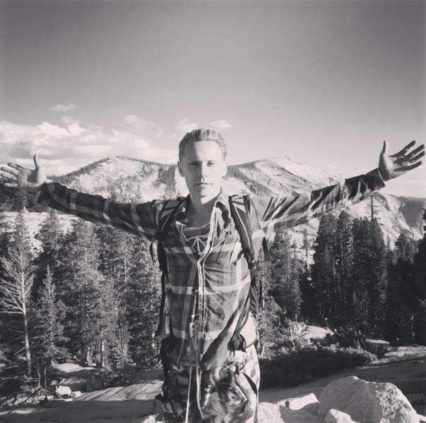 Jared Leto, lui, a préféré l'air frais de la montagne.