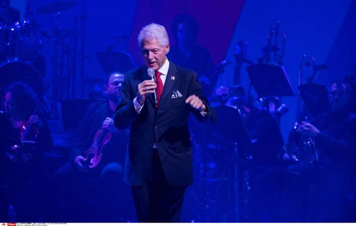 Bill Clinton, un ex président sur scène